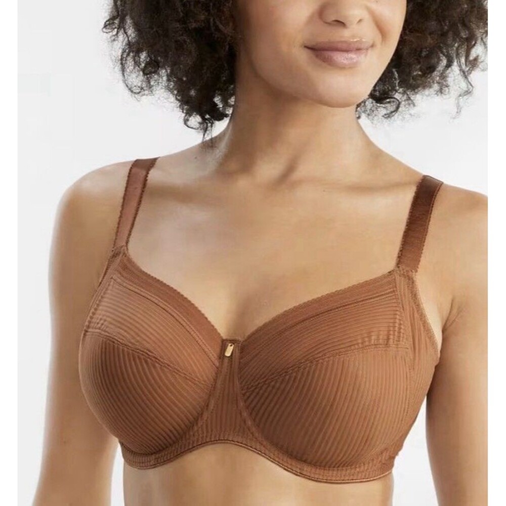 Fantasia Fusion Side Support Bra In Cinnamon Sz 34DD New